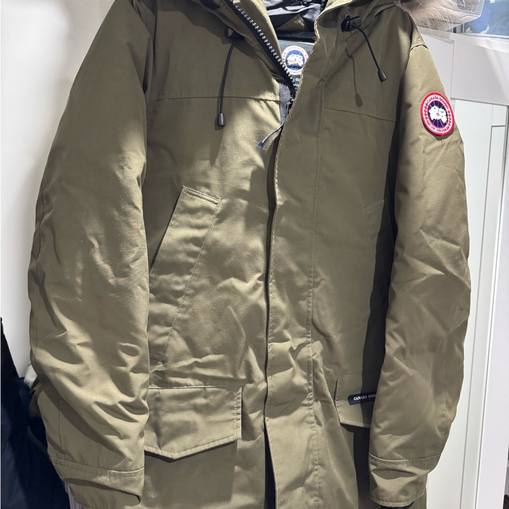 Canada Goose Olive and Black Jacket